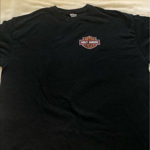 black harley davidson t-shirt